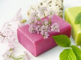 rosehip melt and pour soap