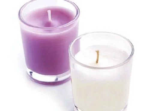 how to make container candles